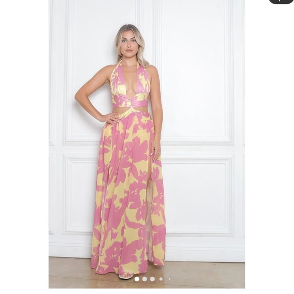 Luxe Picks Mila Maxi Dress Never NWT small - Picture 4 of 11
